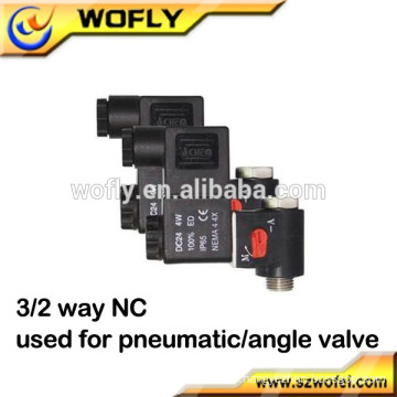 3 way 3/2way 220v ac solenoid valve air pneumatic